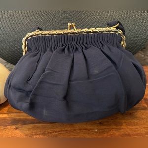 1950’s Navy Clutch Purse